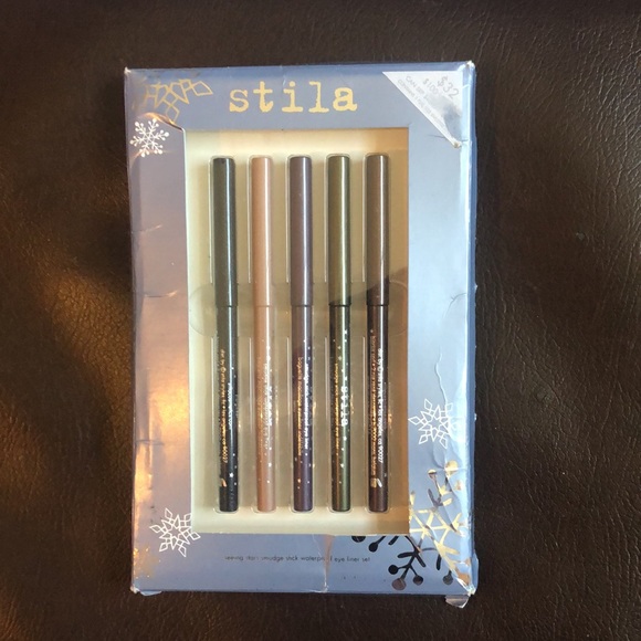 NWT STILA COSMETICS SEEING STARS SMUDGE STICK WATERPROOF EYE LINER SET. - Picture 2 of 6